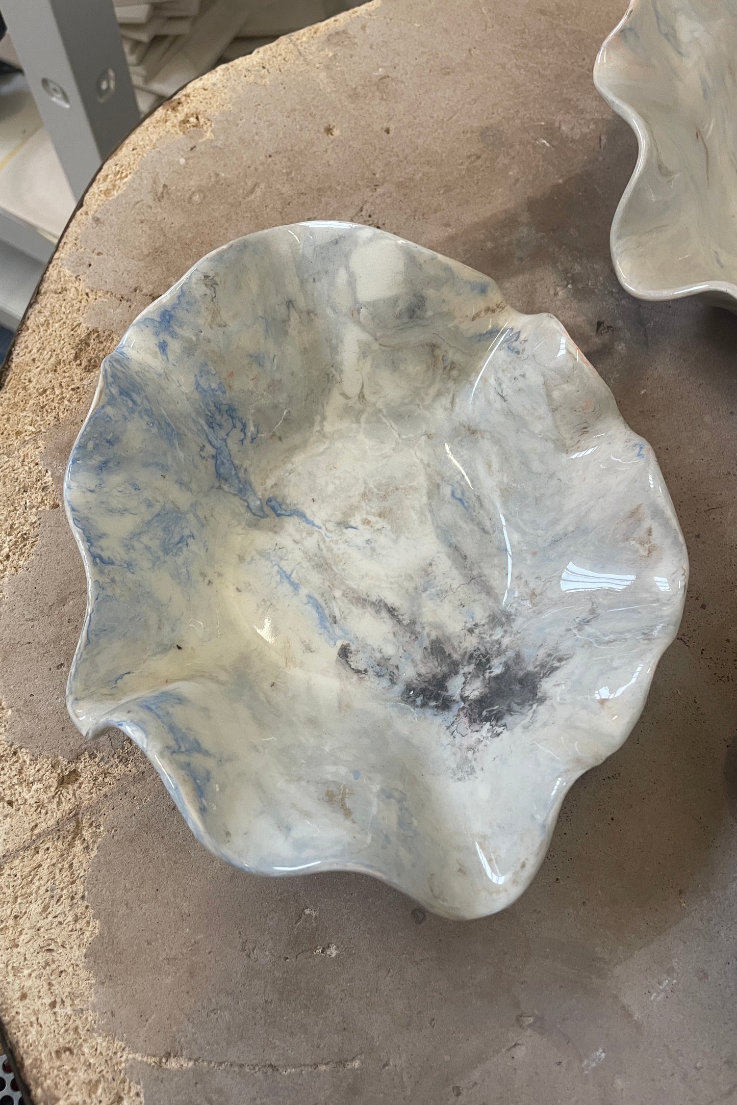 RECLAIMED CLAY OYSTER BOWL