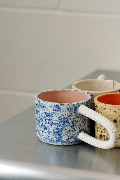SPECKLED MUGS