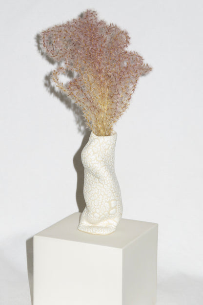 Mini Bud Vase White Snake