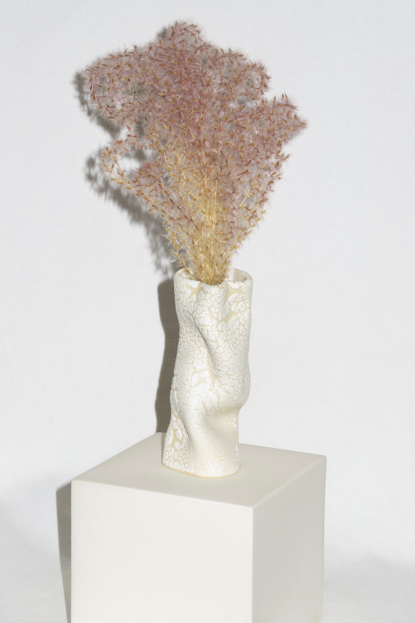 Mini Bud Vase White Snake